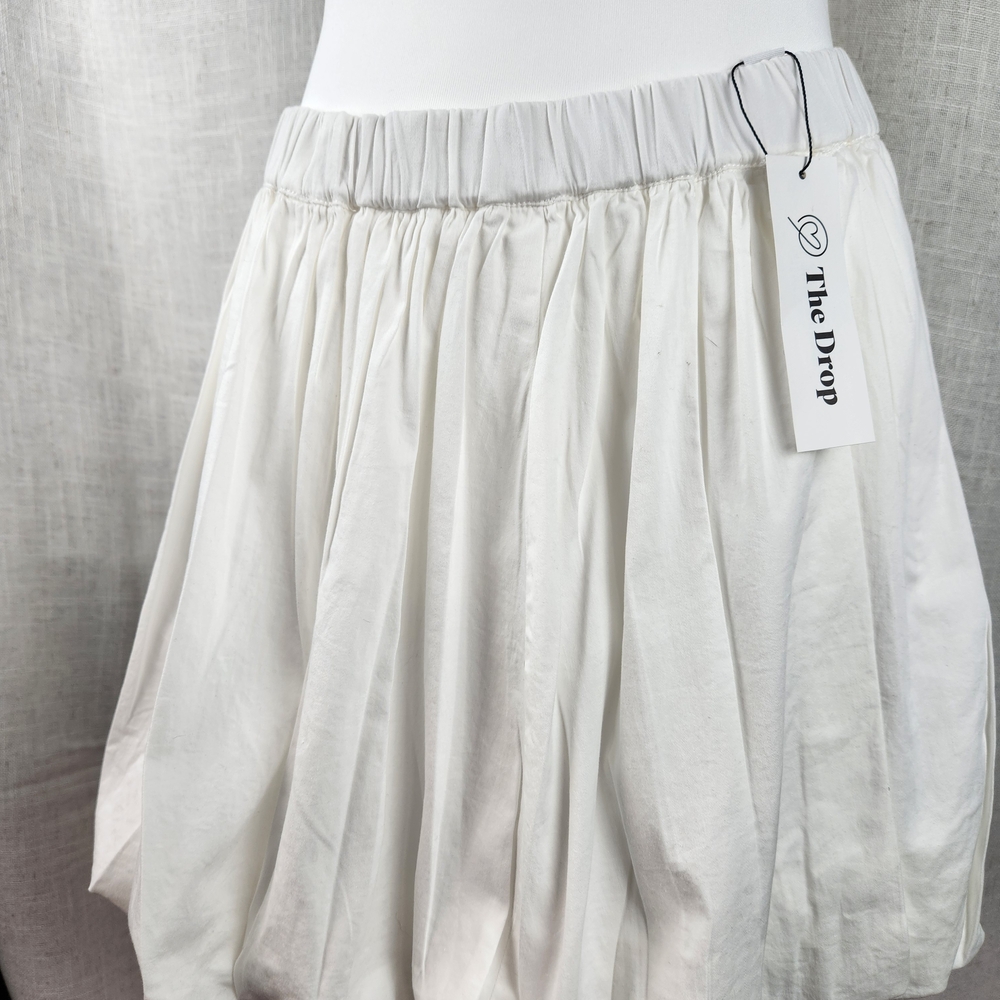 The Drop Womans Lillie Bubble Hem Mini Skirt